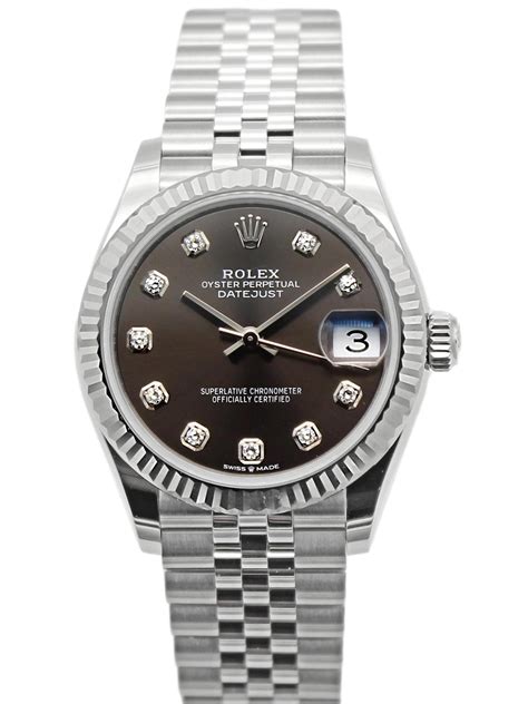 rolex datejust 31 with diamonds|Rolex Datejust 31mm jubilee bracelet.